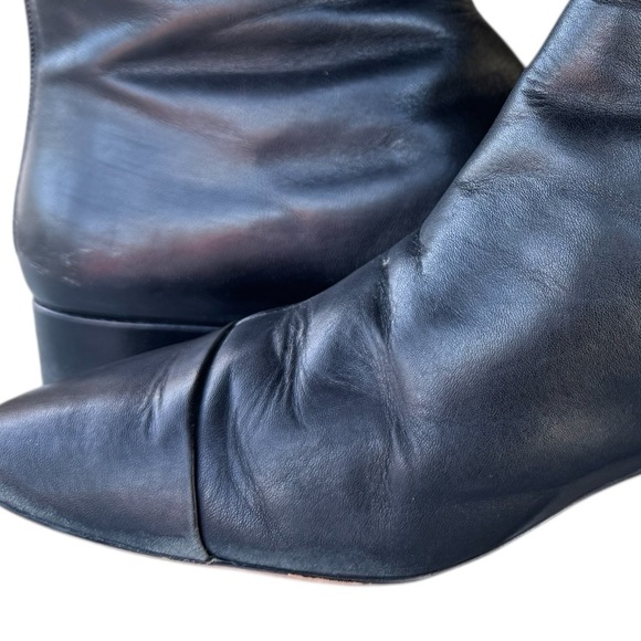 J. Crew Black Leather Roxie Boots - Picture 15 of 15